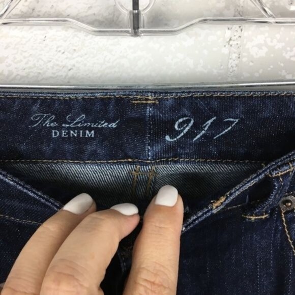 The Limited Denim 917 Bootcut Jeans 6R 99% Cotton/1% Spandex Blue - Picture 6 of 6